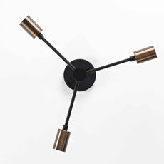 3 Arms Brass Chandelier 15