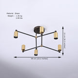 Rome Beacon - Pendant Chandelier - 6 Lights - 32208