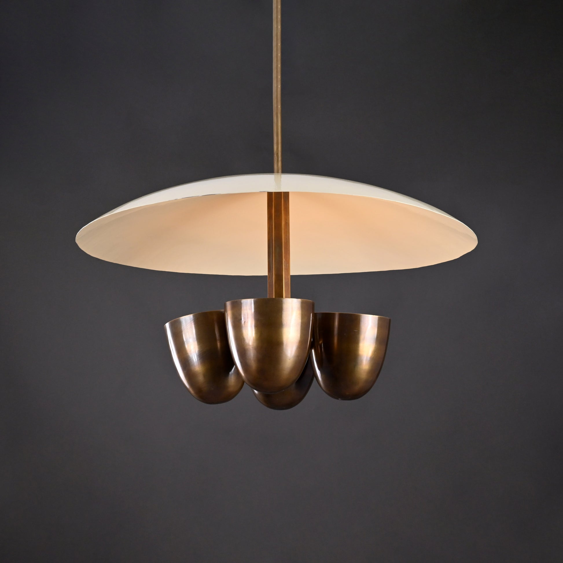 Brass Pendant Ceiling Light 24" Diameter - 32224