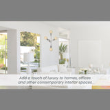 Customizable Mid-Century Brass Wall Sconce | Modern Industrial Cross Arm Light Fixture - 32505