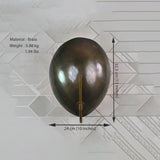 Modern Art-Inspired Wall Sconce with Sculptural Dome Shade | Customizable 13" Decorative Fixture - 32583