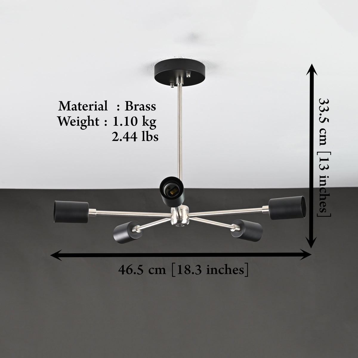Barcelona Beacon - Pendant Chandelier - 5 Lights - 32176