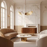 Toledo Hat Shade Chandelier – 3 Light – 28 Inch – Model 62075