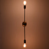 Cairo Line Mid-century Chandelier - 2 Lights - 32170