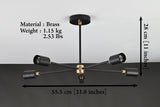 Copenhagen Beacon - Chandelier - 5 Lights - 32177