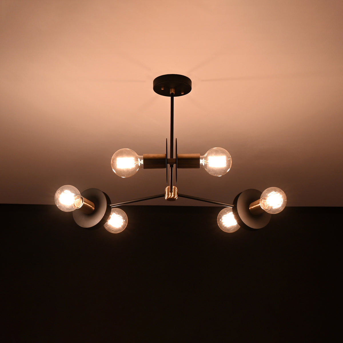 Vienna Beacon - Brass Chandelier - 6 Lights - 32187