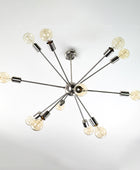 12 Arms Brass Sputnik Chandelier 28