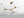 Contemporary 8-Light Brass Chandelier with White Holders – Double-Arm Ceiling Fixture with Globe Bulbs - 32164