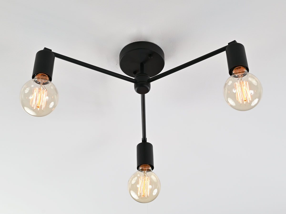 Lisbon Beacon - Ceiling Chandelier - 3 Lights - 32172
