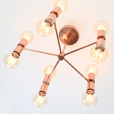 5 Arms Brass Sputnik Chandelier 17