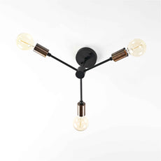 3 Arms Brass Chandelier 15