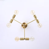 Copenhagen Beacon - Brass Chandelier - 6 Lights - 32207