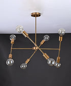 8 Arms Brass Sputnik Chandelier 25