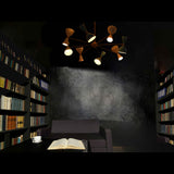 Mid-Century Modern Diabolo Chandelier – 8 Arms | 16 Lights | Customizable Colors & Finishes - 32226