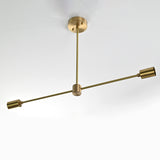Cairo Line Mid-century Chandelier - 2 Lights - 32170