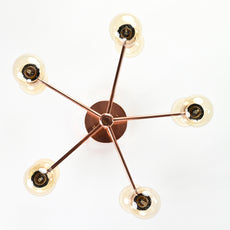 5 Arms Brass Sputnik Chandelier 17