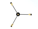 Cairo Beacon Mid-century Chandelier - 3 Lights - 32195