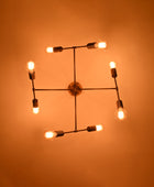 8 Arms Brass Sputnik Chandelier 25