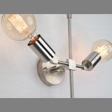 Customizable Mid-Century Brass Wall Sconce | Modern Industrial Cross Arm Light Fixture - 32505