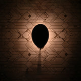 Modern Art-Inspired Wall Sconce with Sculptural Dome Shade | Customizable 13" Decorative Fixture - 32583