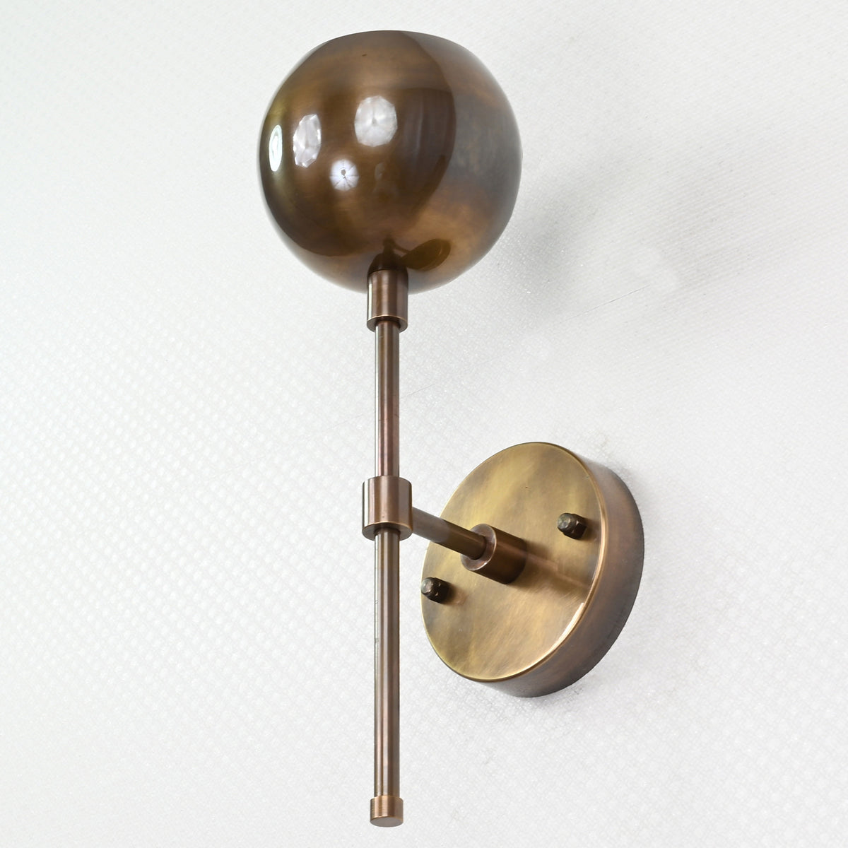 Elegant Goblet-Shaped Brass Wall Sconce | Customizable Vintage-Inspired Accent Lighting Fixture - 32526