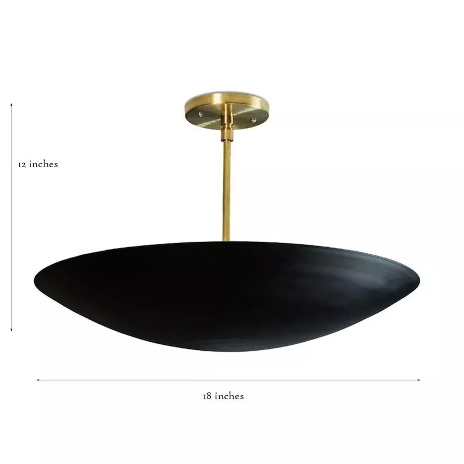 Size guide for Aurora Layered Bowl Pendant Chandelier – 5 Light – 18 Inch – Model 62116