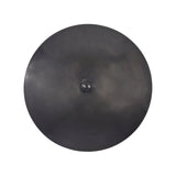 Top view of the Hudson Modern Dome Wall Sconce showcasing the smooth circular dome shade with decorative center finial.