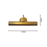Milan classic picture light dimension view showing 12 inch width and 6 inch height – Model 32747