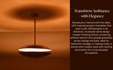 Chandelier dimensions showing 18-inch width and 25-inch total height