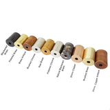 Modern 10-Light Chandelier – Color Blocked Coral, White & Brass Double Cone Ceiling Fixture - 32223