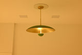 Athens chandelier dimension view showing approximately 24 inch diameter and 26 inch overall height