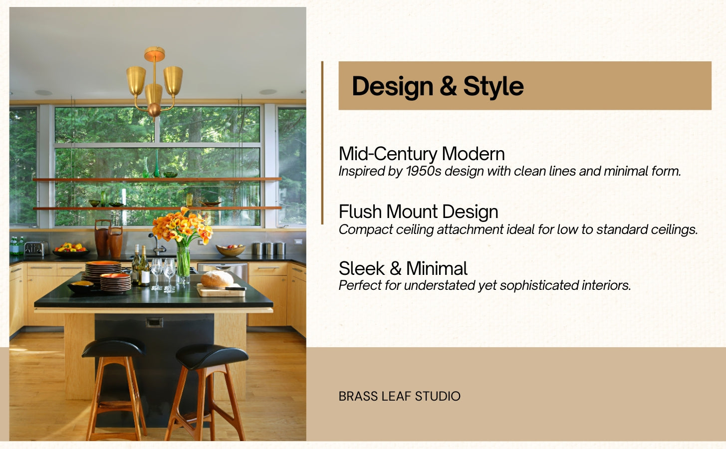Painted color swatches and brass finish options for custom pendant light fixtures