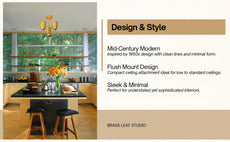 Painted color swatches and brass finish options for custom pendant light fixtures