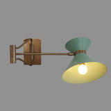 Brass swing arm wall lamp showing solid brass wall mount, articulated joints, and precision-crafted adjustable arm.