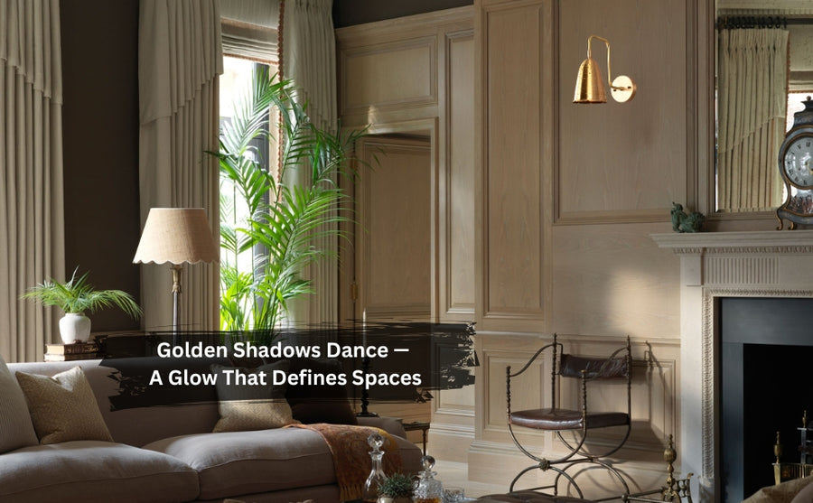 Handmade brass perforated wall sconce with curved arm and round backplate