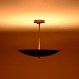 Handcrafted 5-light brass bowl ceiling light offering elegant ambient illumination