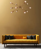 12 Arms Brass Sputnik Chandelier 37