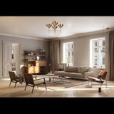 Paris Apex  -  Uplifting Ceiling Chandelier - 4 Lights - 32257