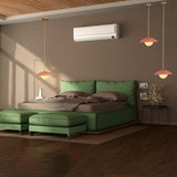 Handcrafted Modern Dome Pendant Light – Customizable Designer Ceiling Fixture - 32261