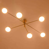 Luxury brass linear chandelier designed for living rooms, bedrooms, dining spaces, and boutique interiors