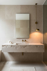Paris brass wall sconce product view with round canopy, tall vertical rod, extended arm, and bowl-shaped shade