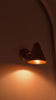 Bruges compact wall light video featuring the 5 inch wide cone shade, 7 inch height and adjustable solid brass construction