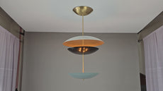 Three-Tier Dome Pendant Chandelier | 24