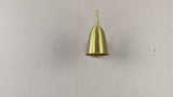 Handmade Bell-Shaped Brass Wall Sconce – 11"x10" Perforated Shade Light with Warm Ambient Glow | Custom Finishes 32632