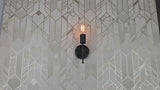Modern Vertical Wall Sconce with Exposed Bulb Design | Customizable Minimal Decorative Light Fixture - 32610