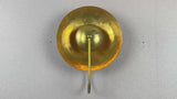 Handmade Brass Wall Sconce – 15" x 20" Modern Bowl Shade Light with Ambient Glow | Custom Finishes & Sizes 32631