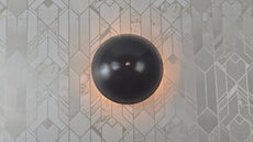 Modern Dome Wall Sconce with Uplifting Light Effect | Customizable Decorative Accent Lighting Fixture - 32608