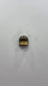 Prague dual patina brass wall sconce video showing the compact rounded dome design, aged two-tone surface and warm focused downward wall lighting