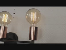 Customizable Mid-Century Brass Wall Sconce | Sleek Modern Design for Stylish Interior Spaces - 32515
