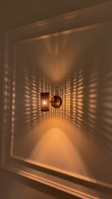 Hobart Perforated Cylinder Wall Sconce – 1 Light – 7.5 Inch 73062